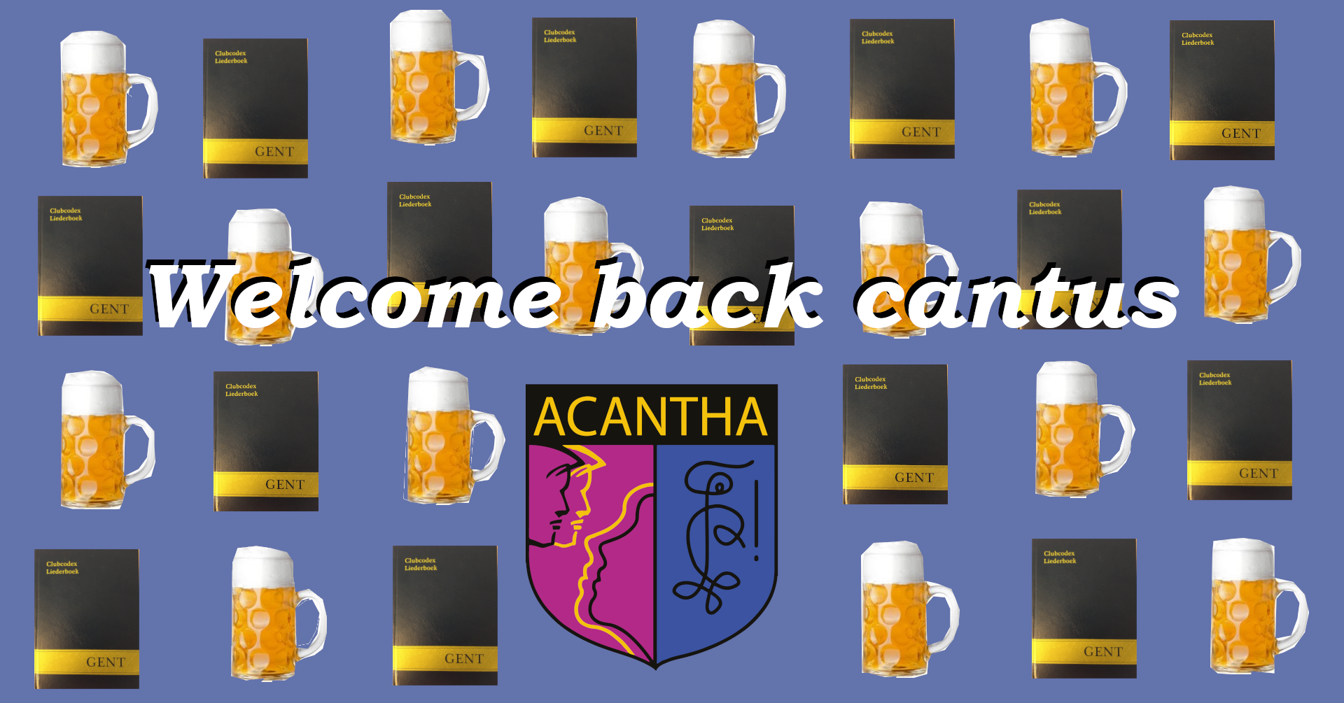 Welcome back cantus Jaar 18