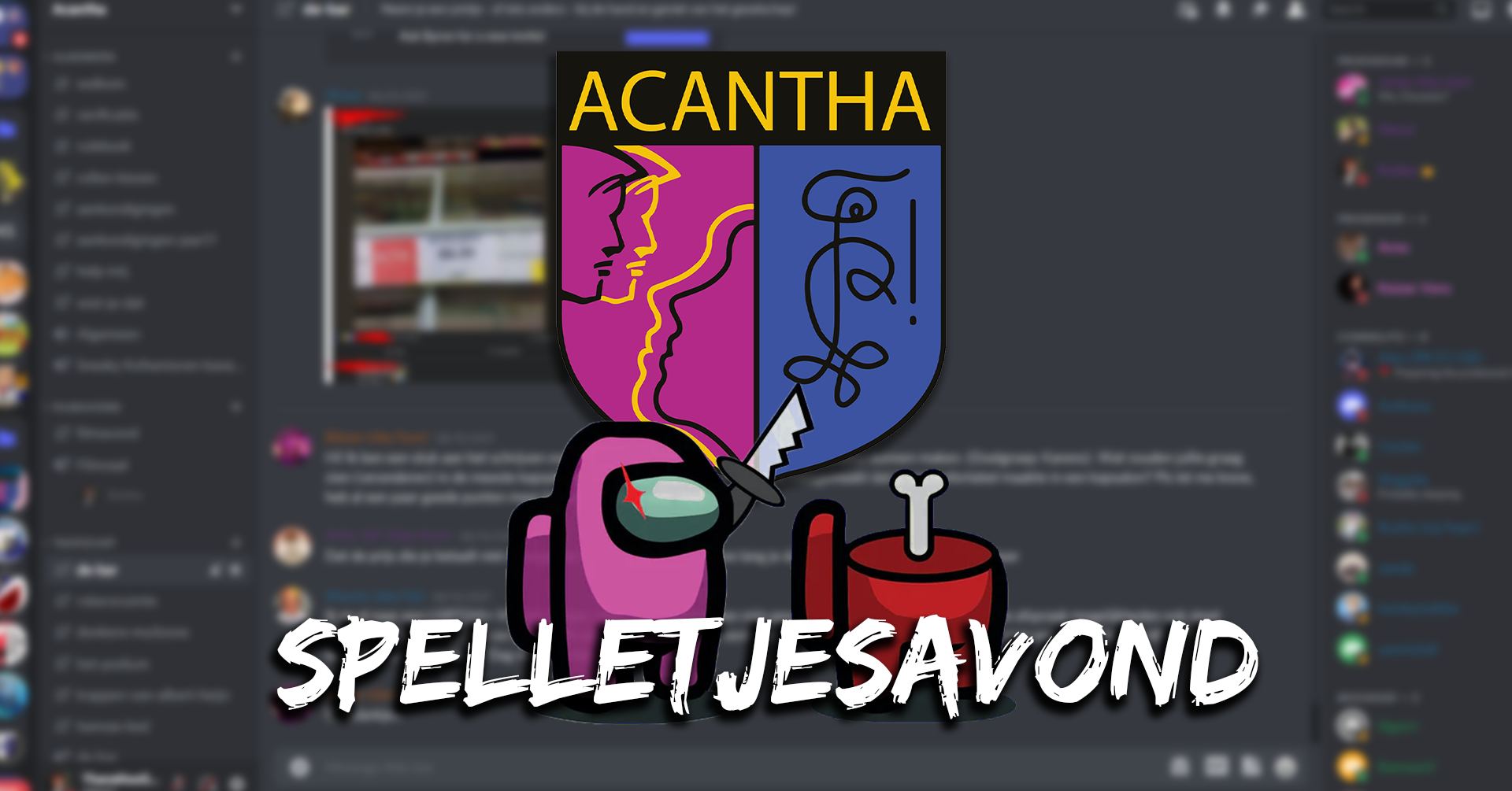 Online Spelletjesavond Acantha