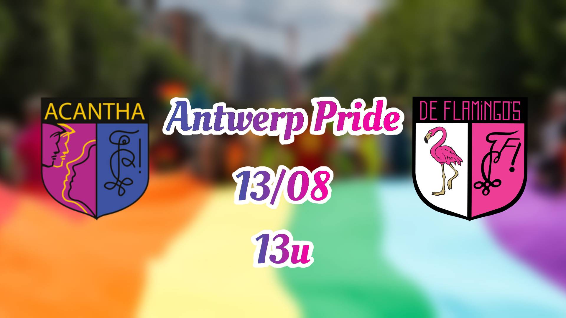 Acantha Goes Antwerp Pride