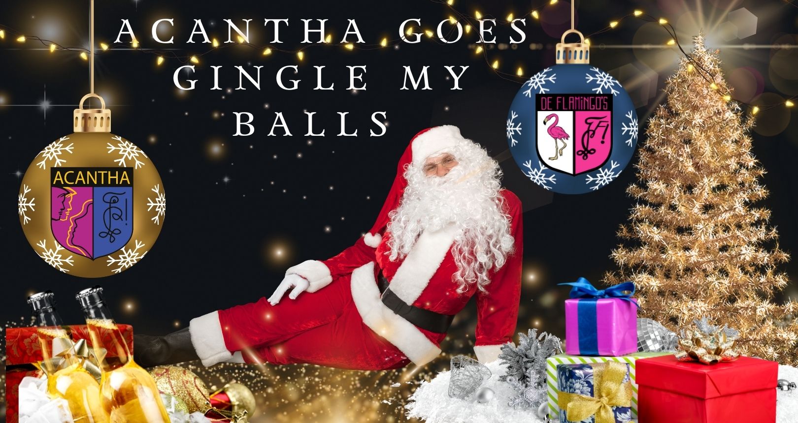 Acantha goes gingle my balls